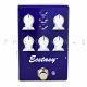 Ecstasy Blue Mini Distortion/Overdrive Pedal