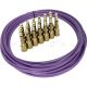 Mega Cable Kit - Purple and Brass